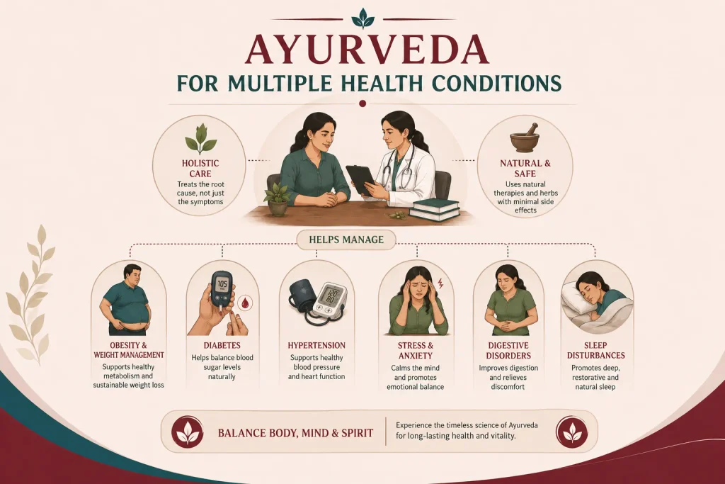 ayurveda for multiple health conditions