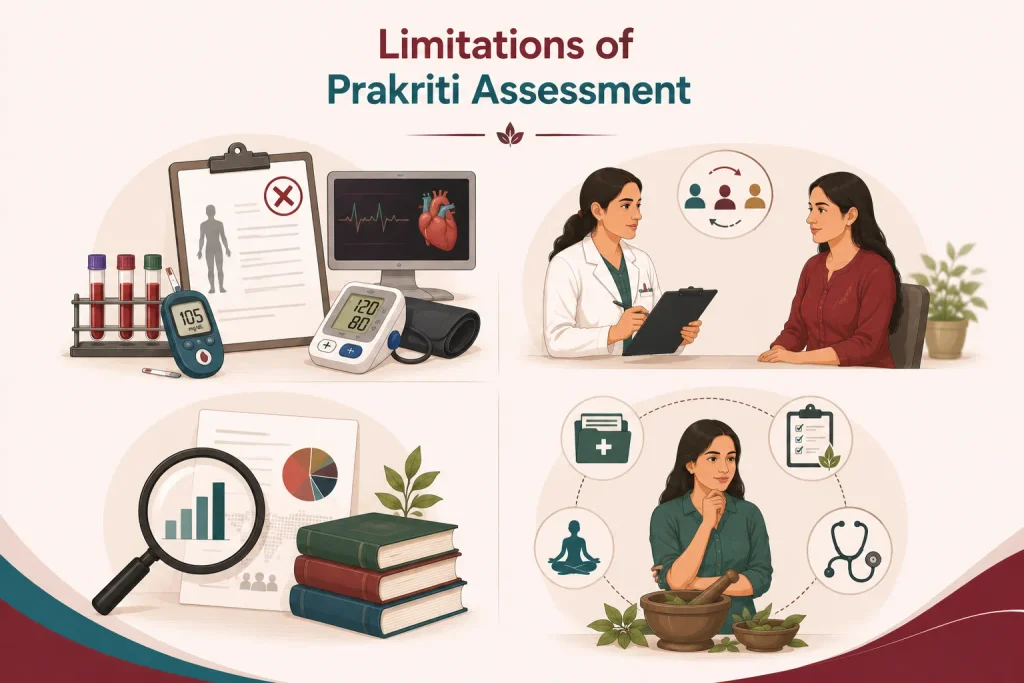 limitations of prakriti assessment of metabolic health